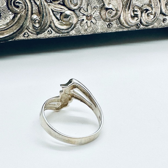 Vintage Modernist Silver BOMA Ring - Picture 8 of 13